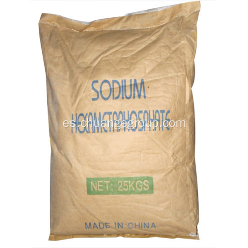 Sodio hexametafosfato SHMP 68% Precio